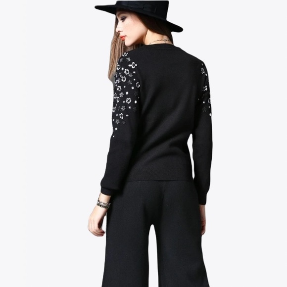 Alfani Embellished Womens Turtleneck Sweater -L/XL - Picture 16 of 17